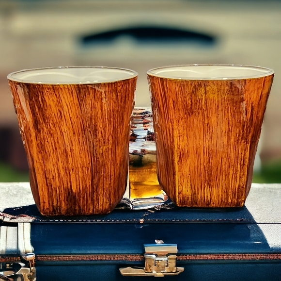 Hand Crafted Other - Teakwood Inspired/Bourbon Rock Set